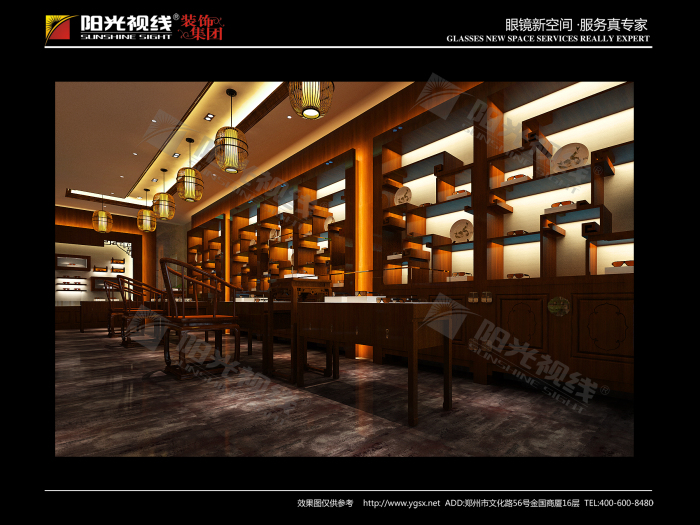 湖北眼镜店装修设计案例图片 湖北眼镜店装修设计案例图片